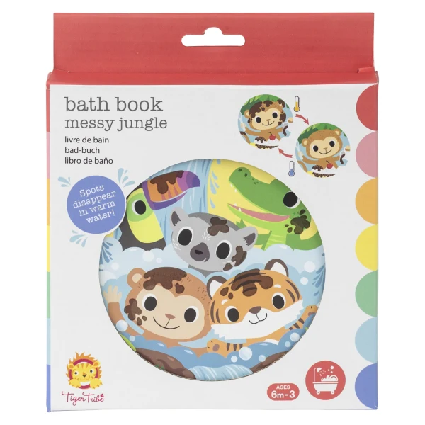 Livre de bain - Messy Jungle - Tiger Tribe